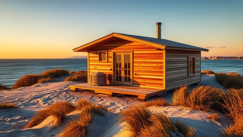 Badstuga skrea strand säljes nu