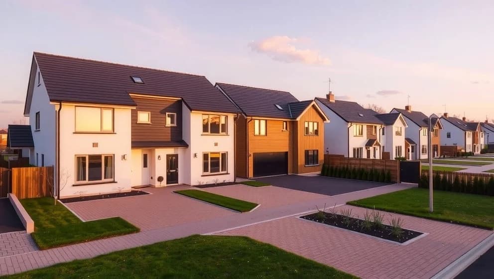 Hus på gång i Kumla