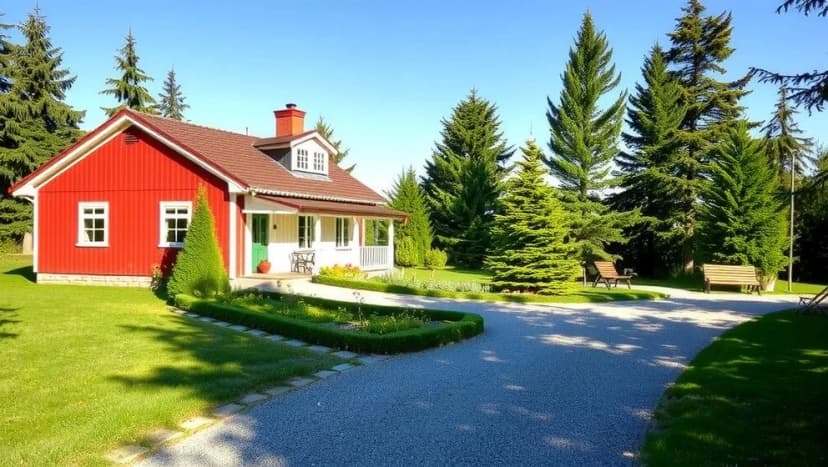 Hus till salu i Hovmantorp